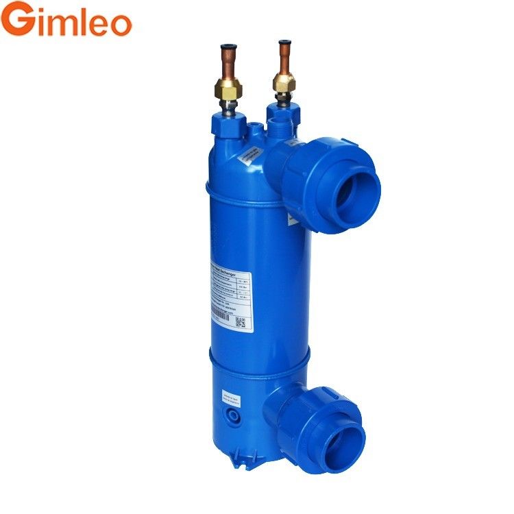 Échangeur de chaleur à refroidisseur d'eau de 1 HP MHTA-0.75 Échangeur de chaleur tube sans soudure en titane pur