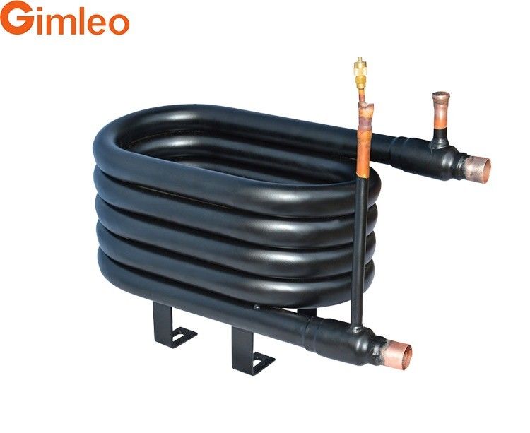 Échangeur de chaleur à bobine coaxiale en cuivre industriel GY-0200C pour condensateur / évaporateur