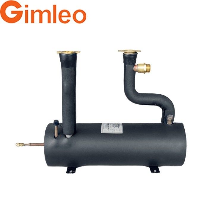 Échangeur de chaleur à tubes de cuivre simples de 16 mm R290 pompe à chaleur échangeur de chaleur enthalpique GAD10-CMF-4-Z