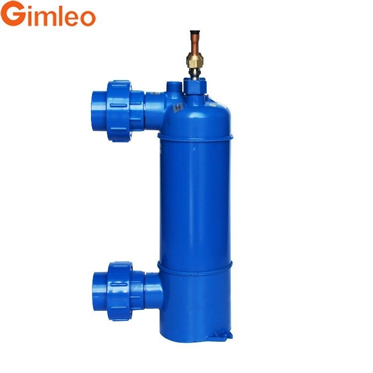 10.5KW PVC Shell échangeur de chaleur de l'eau de mer condensateur MHTA-3 1 an de garantie