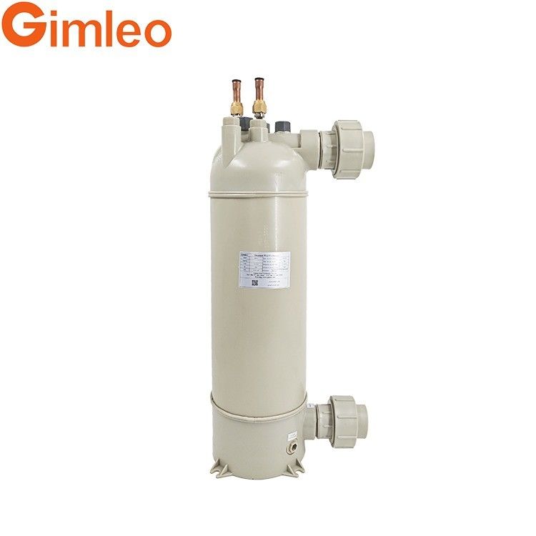 Échangeur de chaleur d'eau de mer à pression maximale de 5 MPa avec PPR HTS-2 en titane résistant à la corrosion