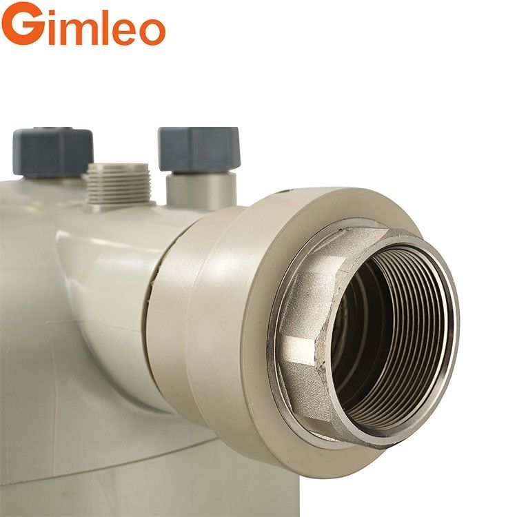 Échangeur de chaleur industriel d'eau de mer de 34 kW PPR HTS-7 avec une pression de travail maximale de 5,2 MPa