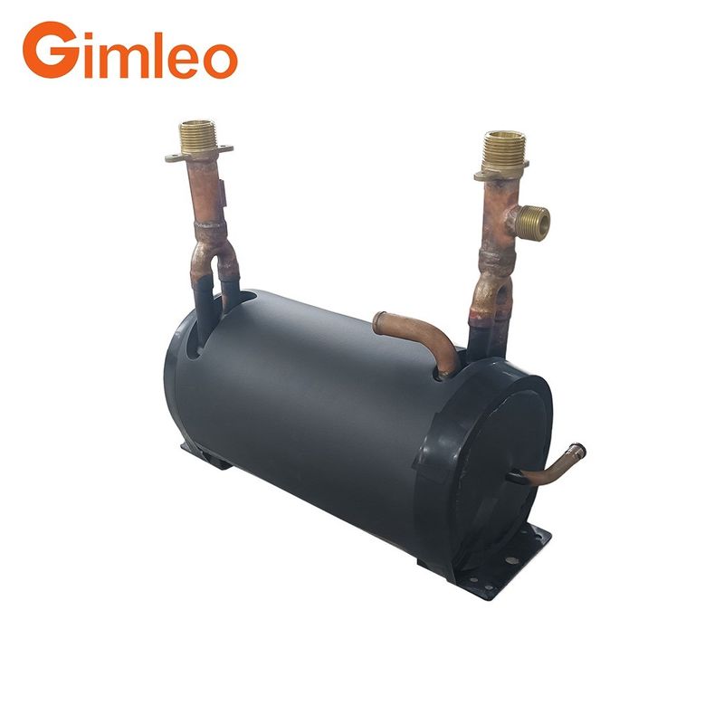 Tubes en cuivre T2 / TP2 dans échangeur de chaleur GAH05-CMF avec une capacité de refroidissement de 10 kW