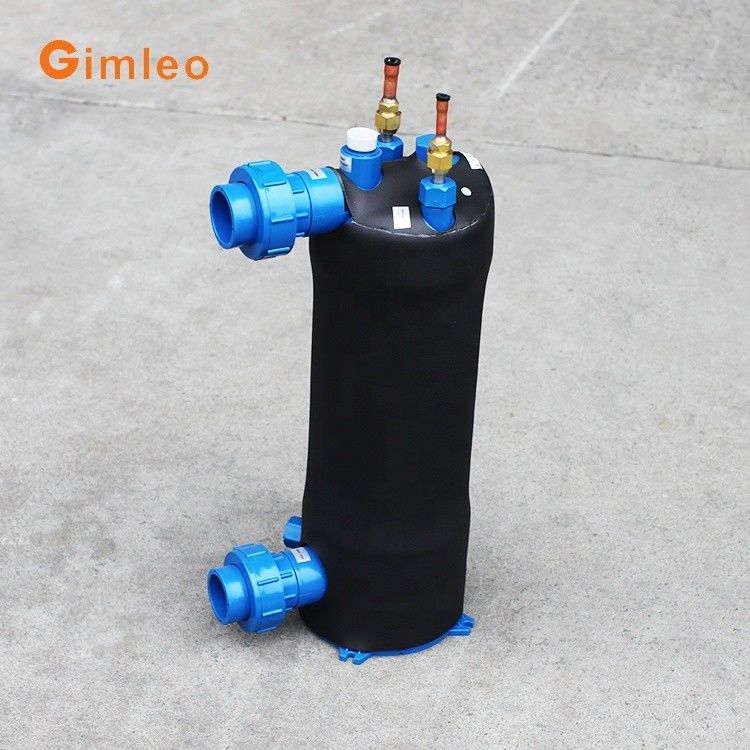 Échangeur de chaleur par évaporateur de titane pour système de refroidissement par tube vissé dans l'industrie chimique