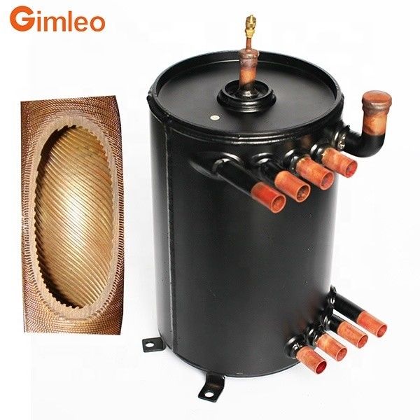 Échangeur de chaleur de type tube GAK12-CMF-4 pour les systèmes de chauffage au sol pompe à chaleur domestique