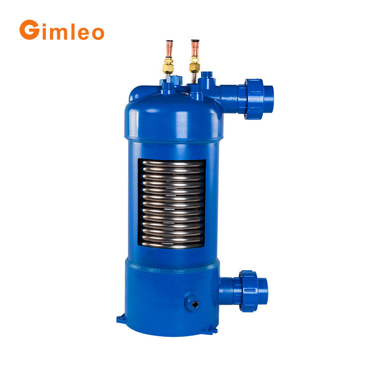 9.52mm Inlet de réfrigérant 2.6kw Mini échangeur de chaleur en titane MHTA-0.75 Pour l'exploitation minière d'énergie