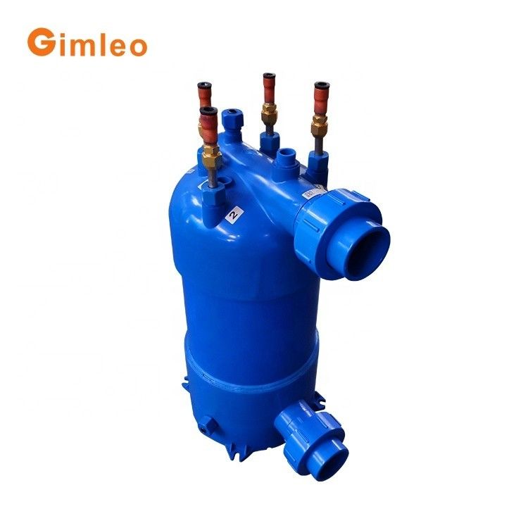 Échangeur de chaleur à condensateur de tube de titane MHTA-1 pour l'industrie alimentaire en mode chaleur / froid