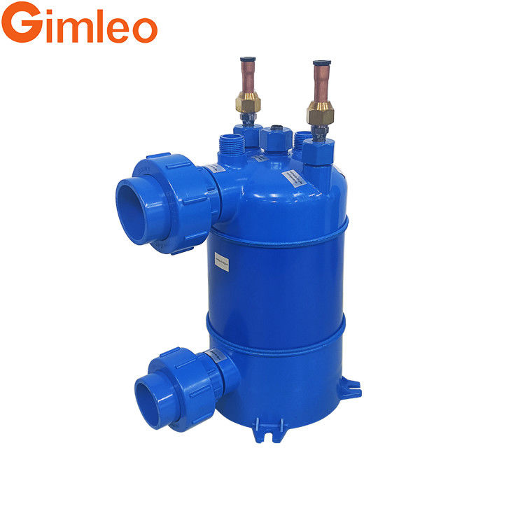MHTA1.5 échangeur de chaleur de piscine 5KW 17000BTU échangeur de chaleur en tubes à bobine de titane à fil de tube utilisé dans la machine à fruits de mer