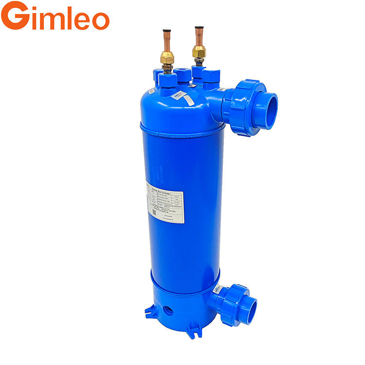 Échangeur de chaleur en titane MHTA-7 échangeur de chaleur en tube de titane vissé 23 kW pour piscine