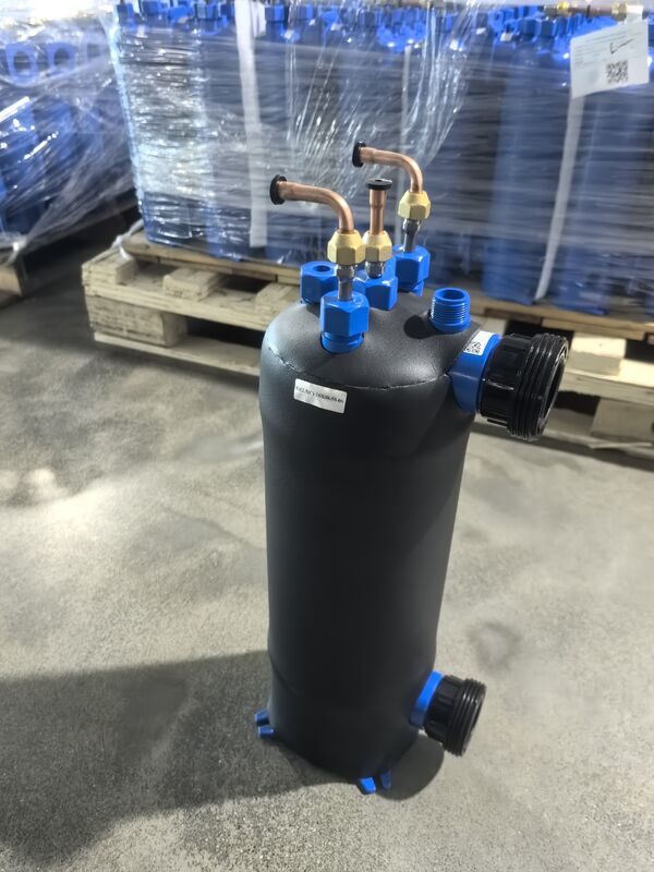 Échangeur de chaleur en titane isolant Gimleo ETA-0.5 utilisé comme évaporateur pour les systèmes de gestion thermique industriels