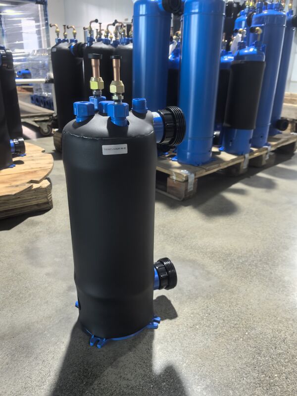 Échangeur de chaleur refroidisseur à plaque tubulaire en titane ETA7.5, matériau PVC, haute résistance à la corrosion pour systèmes de refroidissement industriels