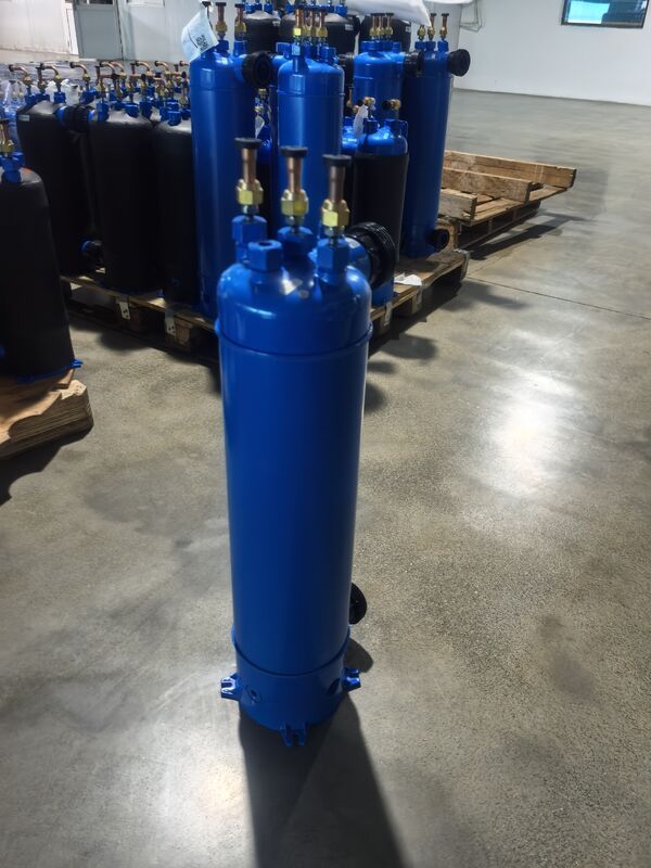 Échangeur de chaleur de piscine en tube de titane TA1 MHTA-3 Installation horizontale ou verticale Plage de température de fonctionnement 0 à 45 degrés Celsius et longue durée de vie