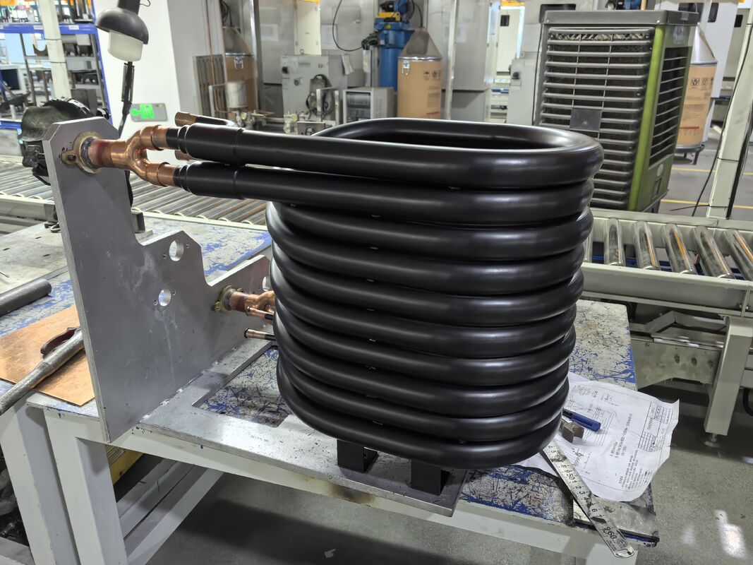 R22 Type de réfrigérant Échangeur de chaleur coaxial Longueur du tube de 1 à 10 M Plage de pression de 0,1 à 10 MPa Conçu pour les solutions de refroidissement