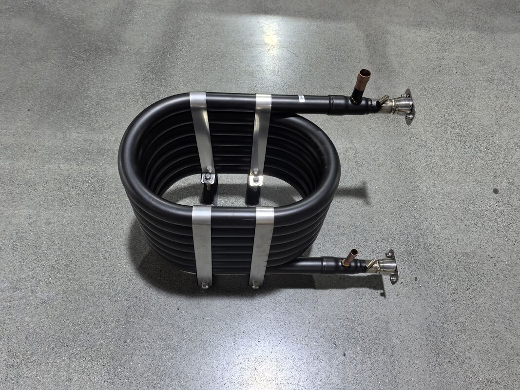 Appareil d'échanger de chaleur coaxial compatible avec les réfrigérants R22 R134a R407c et R410a