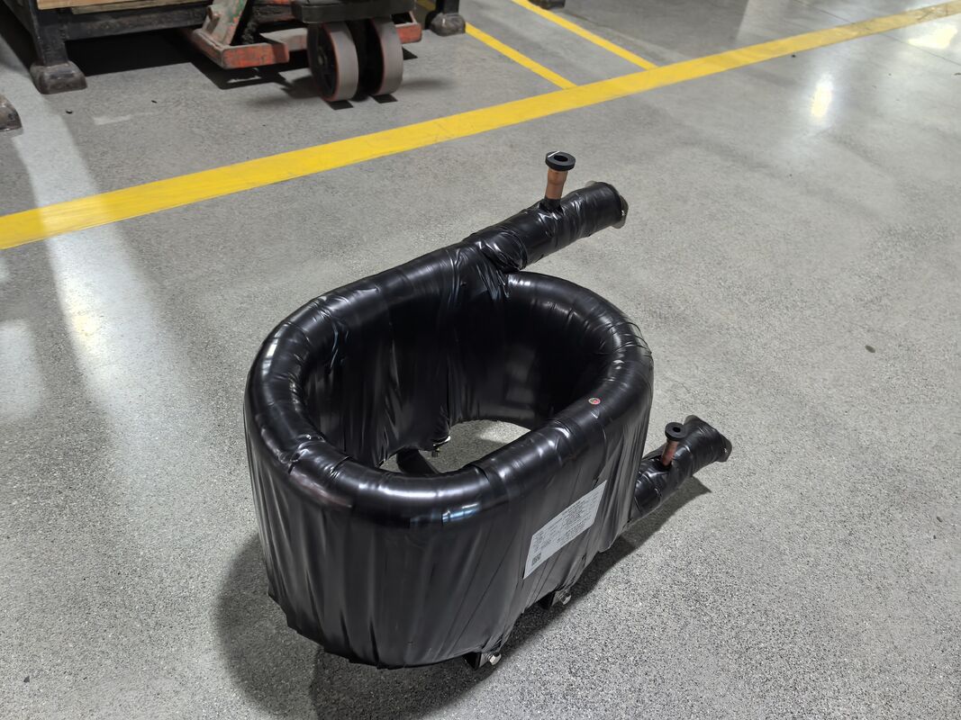 Échangeur de chaleur coaxial à haute résistance à la corrosion Condensateur de pompe à chaleur conçu pour des opérations de transfert de chaleur durables