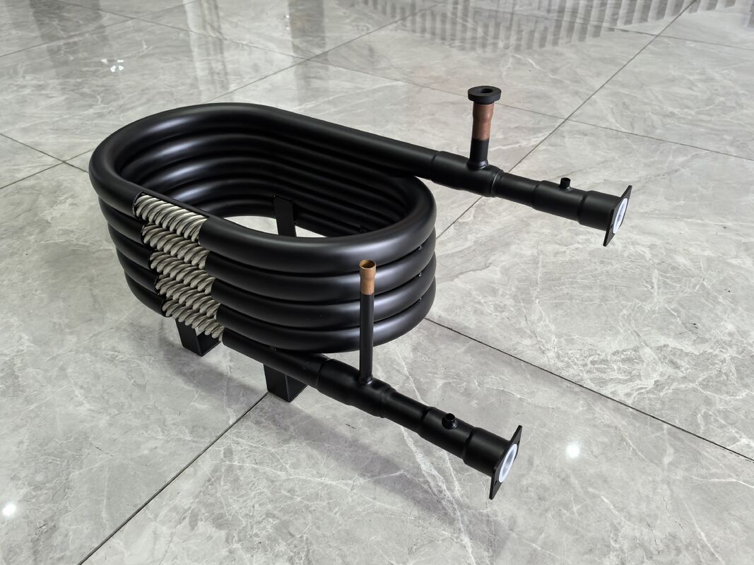 Hauteur mm 120 à 1000 échangeur de chaleur coaxial tube à tube échangeur de chaleur pression de travail maximale 5,0 MPa Idéal pour le refroidissement des processus