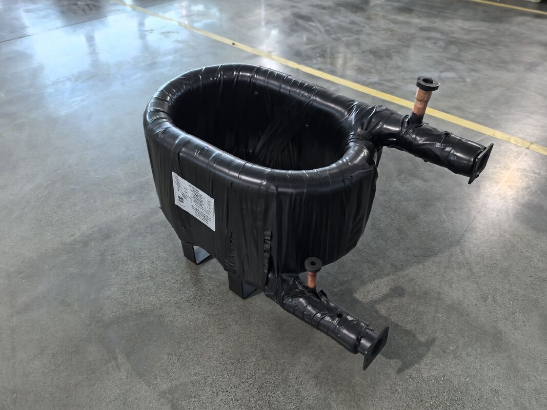 Tubes intérieures pour système d'eau HVAC échangeur de chaleur coaxial fabriqué à partir de Supper SPHC matériau de coque d'acier fournissant et des solutions thermiques