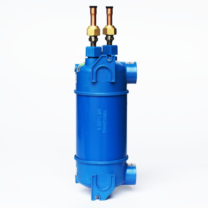Chauffage et refroidissement Échangeur de chaleur en titane utilisant un type de connexion à flèche permettant le transfert de chaleur dans des conditions difficiles