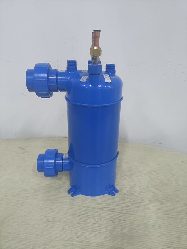 Échangeur de chaleur en titane à condensateur avec une excellente résistance à la corrosion CIP, nettoyage compatible et dimensions personnalisables