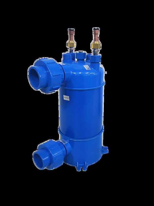 Échangeur de chaleur en titane pur et en acier au titane compatible CIP avec options de système simple/double/triple