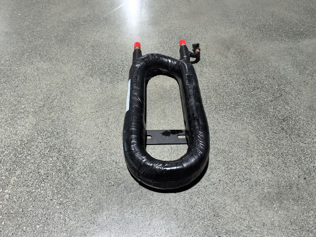 Échangeur de chaleur coaxial avec une plage de température de fonctionnement de 20°C à 65°C et peu d'entretien pour des applications de transfert de chaleur variable