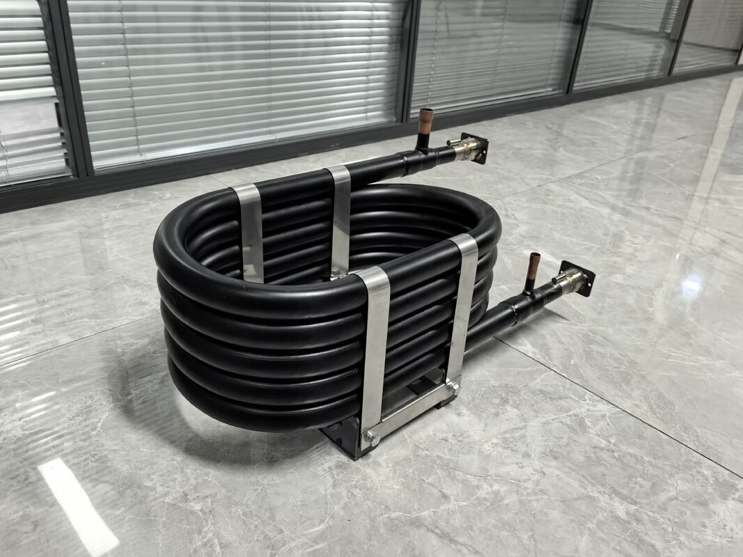 Échangeur de chaleur coaxial personnalisable avec une pression de réfrigérant maximale de 4,2 MPa et une construction en acier inoxydable