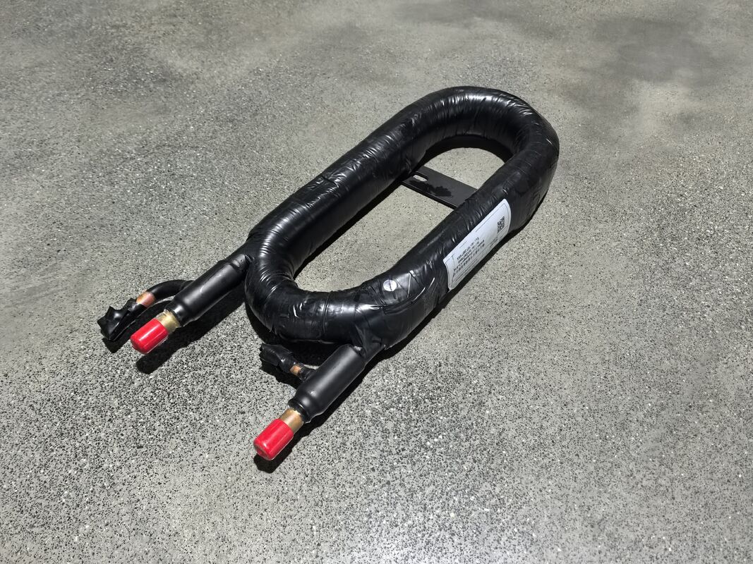 Échangeur de chaleur coaxial à résistance à la corrosion et à capacité de chauffage de 6 à 36 kW pour le chauffage industriel