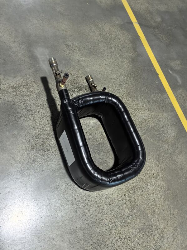 Échangeur de chaleur coaxial avec une capacité de chauffage de 6 à 36 Kw, une pression côté eau de 1,0 MPa et une conception résistante à la corrosion pour les applications de refroidissement