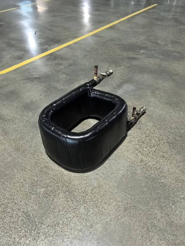 Échangeur de chaleur coaxial pour réfrigérant R32 avec une pression côté eau de 1,0 MPa et une surface de transfert de chaleur de 0,3 à 2 m² pour applications marines