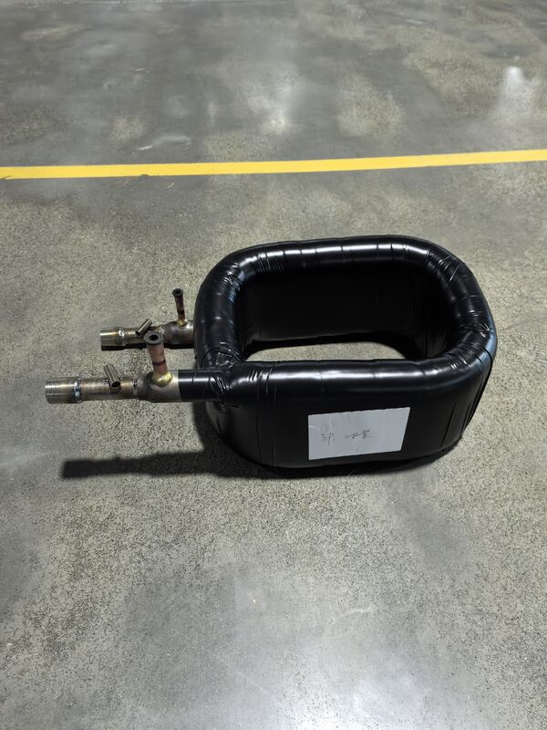 Échangeur de chaleur coaxial à faible entretien avec une pression latérale d'eau de 1,0 MPa et une large plage de températures allant de -20°C à 150°C