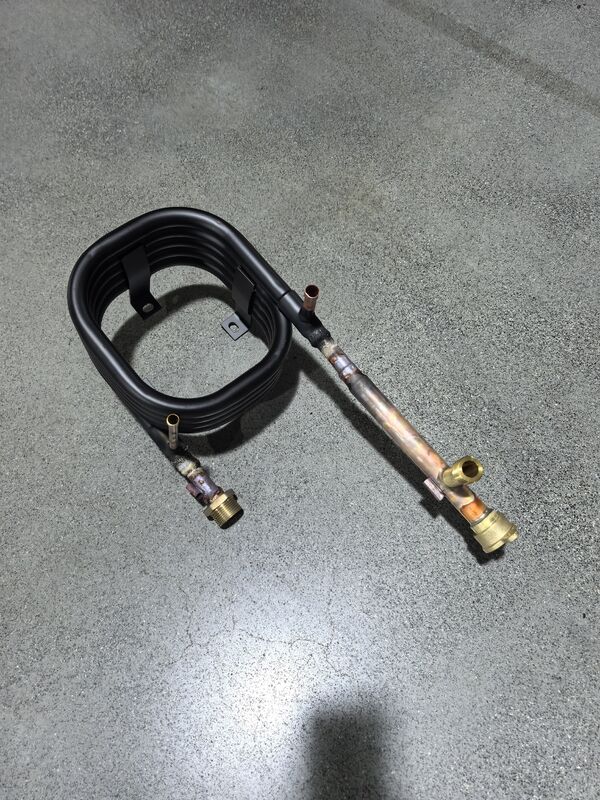 Échangeur de chaleur coaxial à faible entretien avec une pression de réfrigérant de 4,2 MPa et une pression latérale d'eau de 1,0 Mpa pour les systèmes CVC