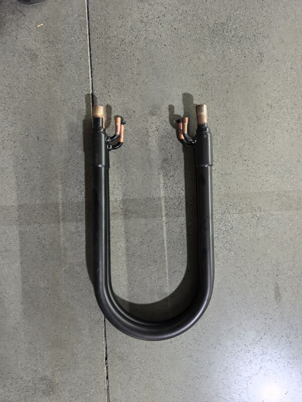 Échangeur de chaleur coaxial avec construction de tube de torsion en spirale pour une résistance élevée à la corrosion et un diamètre de tuyau de 38 mm/63 mm