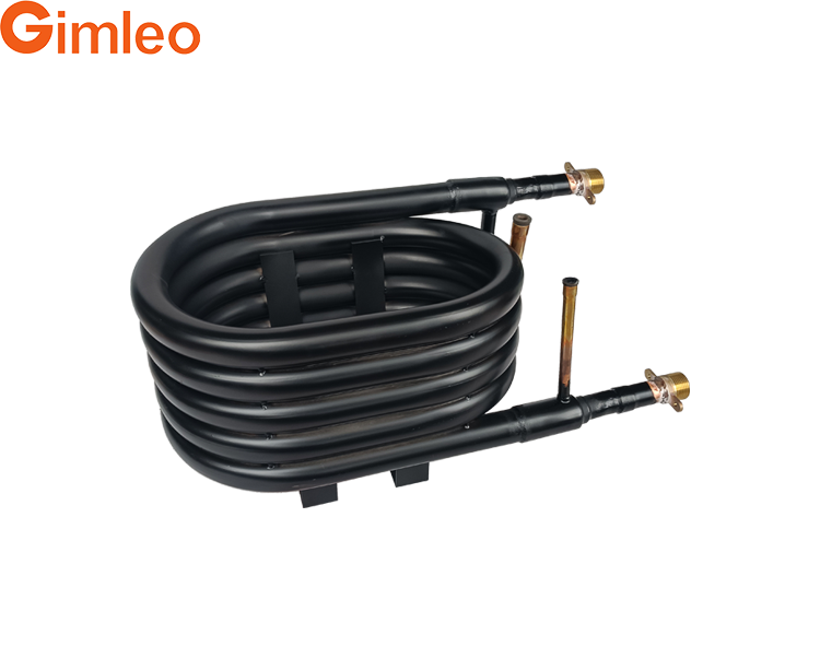 Gimleo GY-0154C Chauffe-eau à air avec échangeur de chaleur en cuivre durable pompe à chaleur à haut rendement