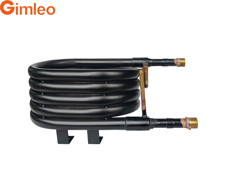 Gimleo GY-0154C Chauffe-eau à air avec échangeur de chaleur en cuivre durable pompe à chaleur à haut rendement