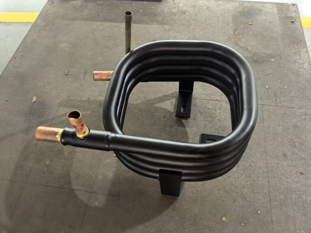 Type d'installation tubulaire coaxiale échangeur de chaleur tubulaire à tube intérieur d'épaisseur de tube interne de 06 mm, adapté au traitement chimique