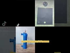 enveloppement en mousse d'échangeur de chaleur en titane