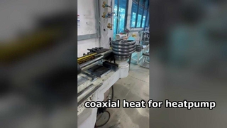 échangeur de chaleur coaxial pour la marine